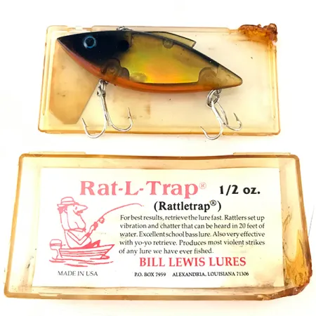 Bill Lewis Rat-L-Trap, дзеркальний жовто-зелений, 14 г, воблер #4794