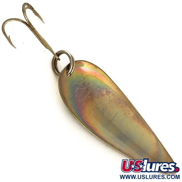 American Sportsman Pro Spoon, чорний/жовтий/райдужний нікель, 10,5 г, блесна коливалка (колебалка) #4799