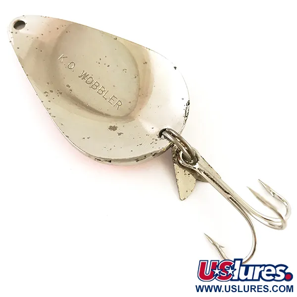 Acme K.O. Wobbler, нікель/помаранчевий, 21 г, блесна коливалка (колебалка) #4806