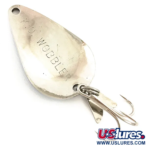 Acme K.O. Wobbler, нікель/синій, 14 г, блесна коливалка (колебалка) #4807