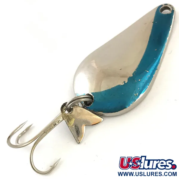 Acme K.O. Wobbler, нікель/синій, 14 г, блесна коливалка (колебалка) #4807