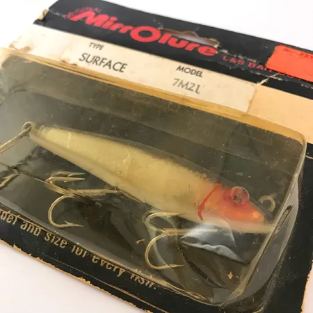 L&S Bait Mirro lure MirrOlure, срібло/червоний, 11 г, воблер #4824