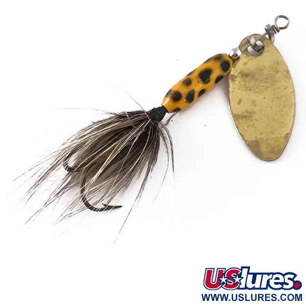 Yakima Bait Worden’s Original Rooster Tail 1, латунь, 2,6 г, блешня оберталка (вертушка) #4828