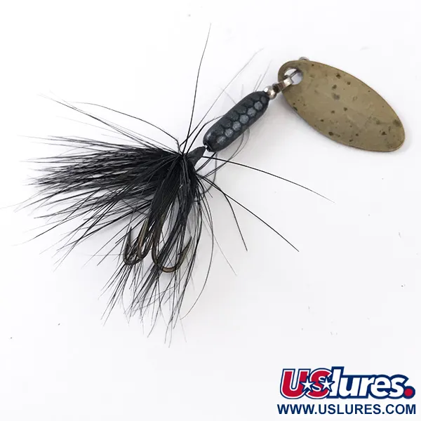 Yakima Bait Worden’s Original Rooster Tail 1, латунь, 2,6 г, блешня оберталка (вертушка) #4829