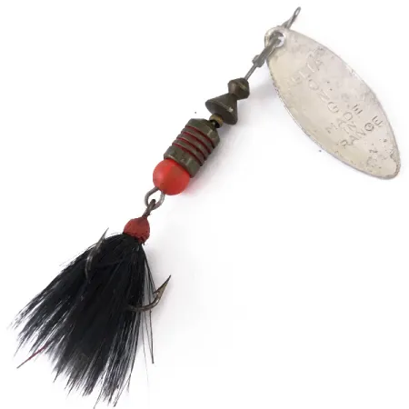 Mepps Aglia Long 1 Dressed, срібло, 4,5 г, блешня оберталка (вертушка) #4834