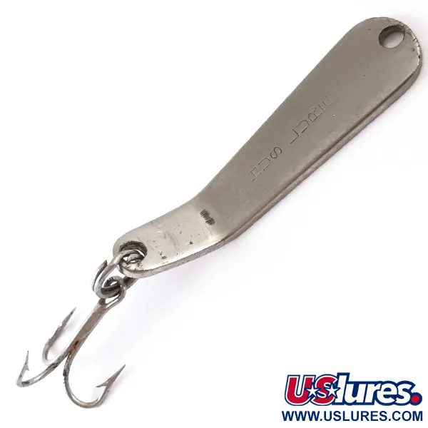 Luhr Jensen Hus-lure UV (світиться в ультрафіолеті), нікель/помаранчевий UV - світиться в ультрафіолеті, 4 г, блесна коливалка (колебалка) #4839