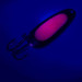  Blue Fox Pixee UV (світиться в ультрафіолеті), карбований нікель/рожевий, 4,5 г, блесна коливалка (колебалка) #4843