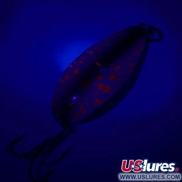 Seneca Little Cleo (Hula Girl), білий/коричневий/червоний/нікель, 14 г, блесна коливалка (колебалка) #4846