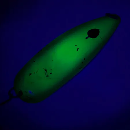 Eppinger Red Eye Evil Eye, неоновий жовтий/зелений/білий, 21 г, блесна коливалка (колебалка) #4848