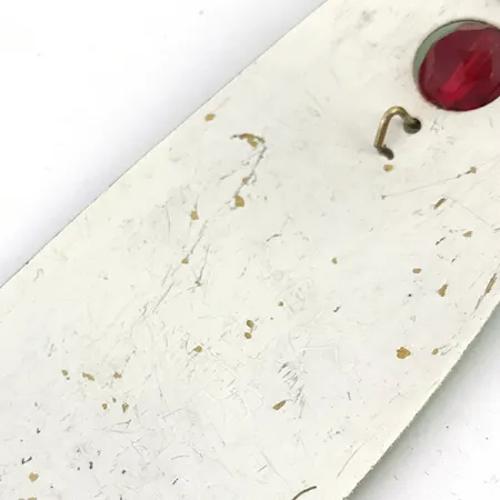 Eppinger Red Eye Evil Eye, неоновий жовтий/зелений/білий, 21 г, блесна коливалка (колебалка) #4848