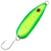 Eppinger Red Eye Evil Eye, неоновий жовтий/зелений/білий, 21 г, блесна коливалка (колебалка) #4848