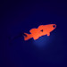  Flash Fish UV (світиться в ультрафіолеті), золото/помаранчевий UV - світиться в ультрафіолеті, 3,4 г, блесна коливалка (колебалка) #4868