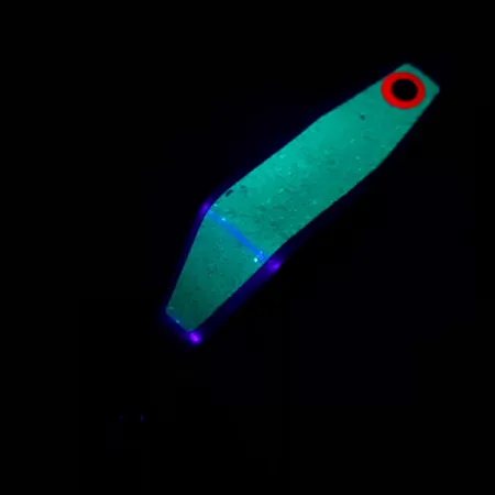 Shasta Humdinger, нікель/зелений гліттер, 11 г, блесна коливалка (колебалка) #4871