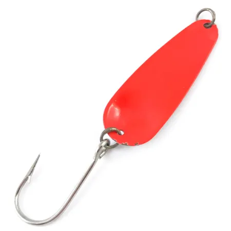 Dick Nite Spoons Dick Nite #2, білий перламутр/червоний UV - світиться в ультрафіолеті, 1,7 г, блесна коливалка (колебалка) #4874