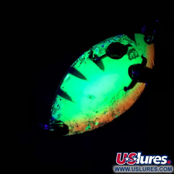 Eppinger Red Eye Spinning UV (світиться в ультрафіолеті), Fire Tiger/латунь, 10 г, блесна коливалка (колебалка) #4883