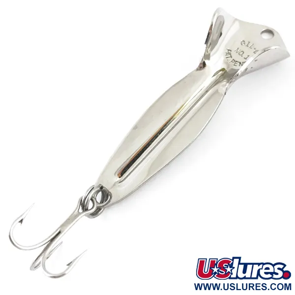  GIL-O, нікель, 5,5 г, блесна коливалка (колебалка) #4889