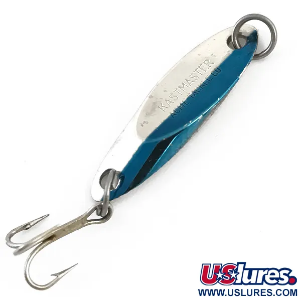 Acme Kastmaster, нікель/синій, 2,5 г, блесна коливалка (колебалка) #4894