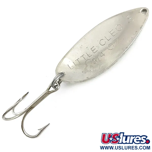  Acme Little Cleo (світиться в темряві), білий/рожевий/нікель, 21 г, блесна коливалка (колебалка) #4908