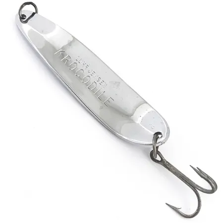 Luhr Jensen Krocodile, нікель, 94 г, блесна коливалка (колебалка) #4936