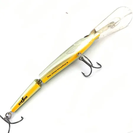 Storm Deep Jointed Minnow Stick 14, зелений, 25 г, воблер #4942