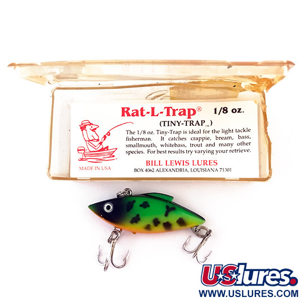  Bill Lewis Tiny-Trap, Fire Tiger, 5,5 г, воблер #4952