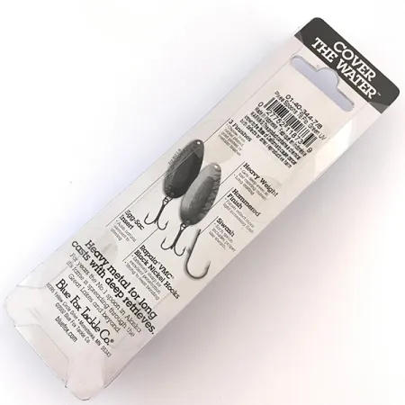 Blue Fox Pixee UV (світиться в ультрафіолеті), карбований нікель/зелений, 24 г, блесна коливалка (колебалка) #4954