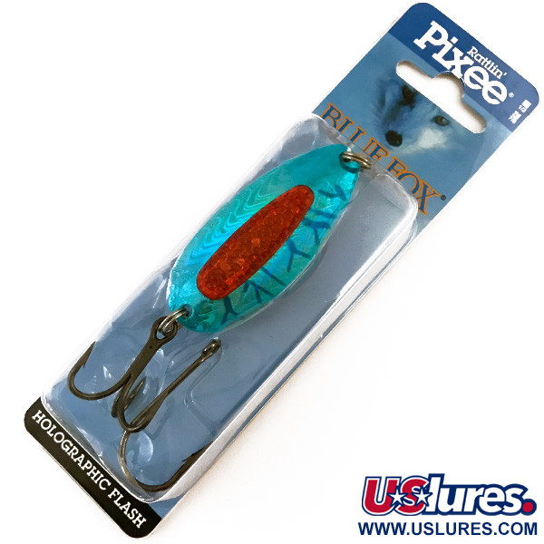 Blue Fox Rattlin Pixe, синій металік/червоний, 24 г, блесна коливалка (колебалка) #4955