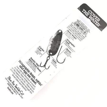 Blue Fox Rattlin Pixee, нікель/салатовий, 14 г, блесна коливалка (колебалка) #4957