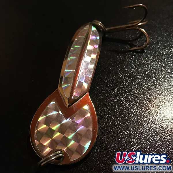 Glen Evans Loco 3, нікель/голограма, 17 г, блесна коливалка (колебалка) #4962