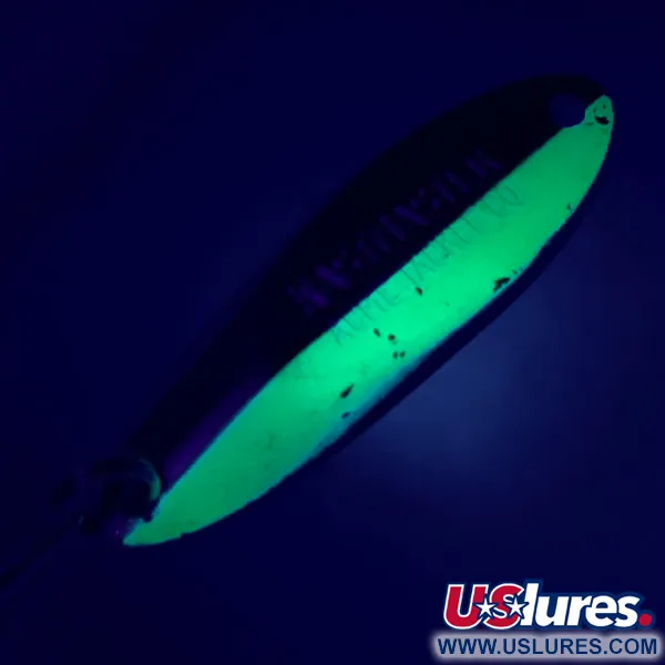 Acme Kastmaster UV (світиться в ультрафіолеті), нікель/салатовий UV - світиться в ультрафіолеті, 10,5 г, блесна коливалка (колебалка) #4981