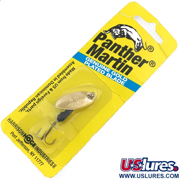  Panther Martin 4, золото, 4 г, блешня оберталка (вертушка) #4997