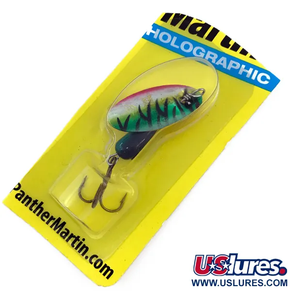  Panther Martin 6, Fire Tiger, 6 г, блешня оберталка (вертушка) #5001