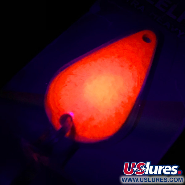 Rainbow Plastics Steelhead UV (світиться в ультрафіолеті), неоновий помаранчевий, 14 г, блесна коливалка (колебалка) #5004