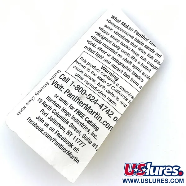  Panther Martin 4, Синя форель, 4 г, блешня оберталка (вертушка) #5012