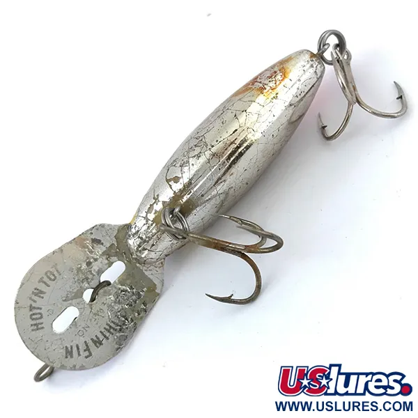 Storm Hot N'Tot Thin Fin, срібло/рожевий, 6,5 г, воблер #5019