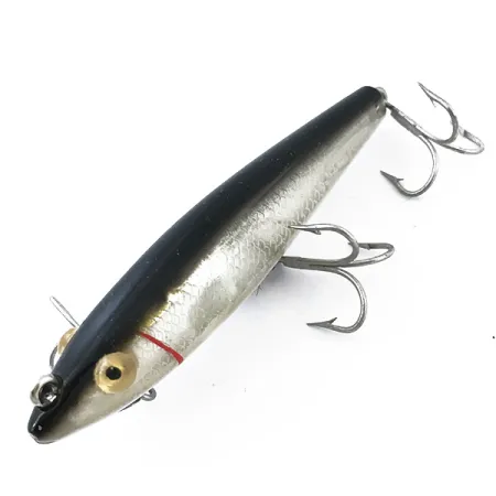 L&S Bait Mirro lure MirrOlure Bass-master model 7M21, срібло/чорний/червоний, 11 г, воблер #5020