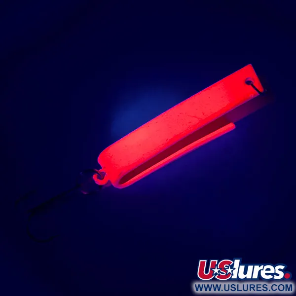 Luhr Jensen Super-Duper 503 UV (світиться в ультрафіолеті), неоновий рожевий, 4,3 г, блесна коливалка (колебалка) #5037