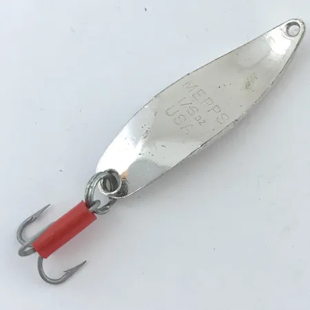 Mepps Syclops 00, срібло/червоний, 4,5 г, блесна коливалка (колебалка) #5038