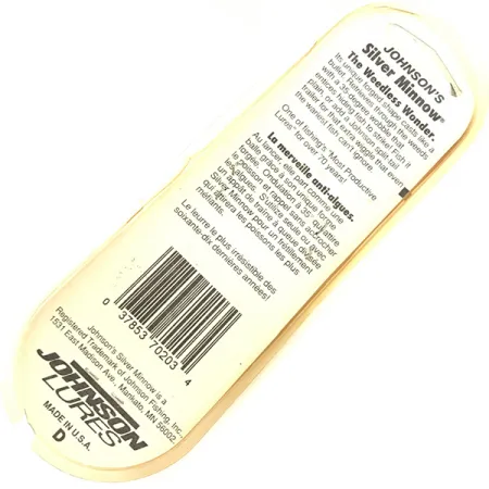 Незачіпляйка Johnson Silver Minnow, золото, 14 г, блесна коливалка (колебалка) #5046