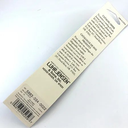 Luhr Jensen Deep Stinger, срібло/рожевий, 21 г, блесна коливалка (колебалка) #5051