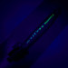 Luhr Jensen Deep Stinger, пількер UV (світиться в ультрафіолеті), Карбоване срібло/зелений, 21 г, блесна коливалка (колебалка) #5730