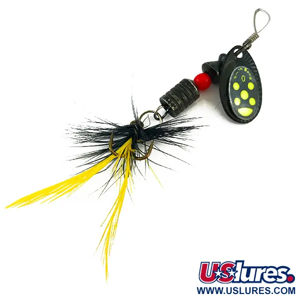  South Bend, чорний, 4 г, блешня оберталка (вертушка) #5059