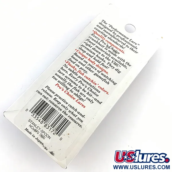  Stanley Jigs, золото, 9 г, блесна коливалка (колебалка) #5061