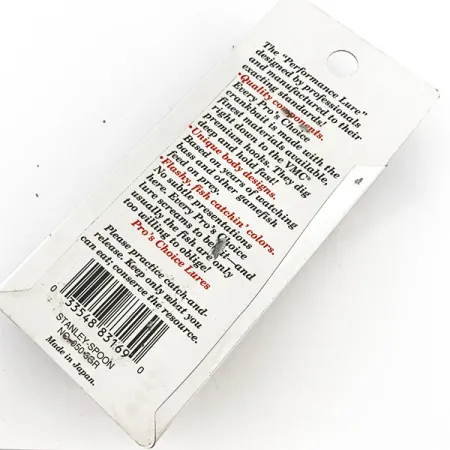 Stanley Jigs, срібло/фіолетова голограма, 9 г, блесна коливалка (колебалка) #5062