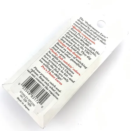 Stanley Jigs, срібло/блакитна голограма, 9 г, блесна коливалка (колебалка) #5063