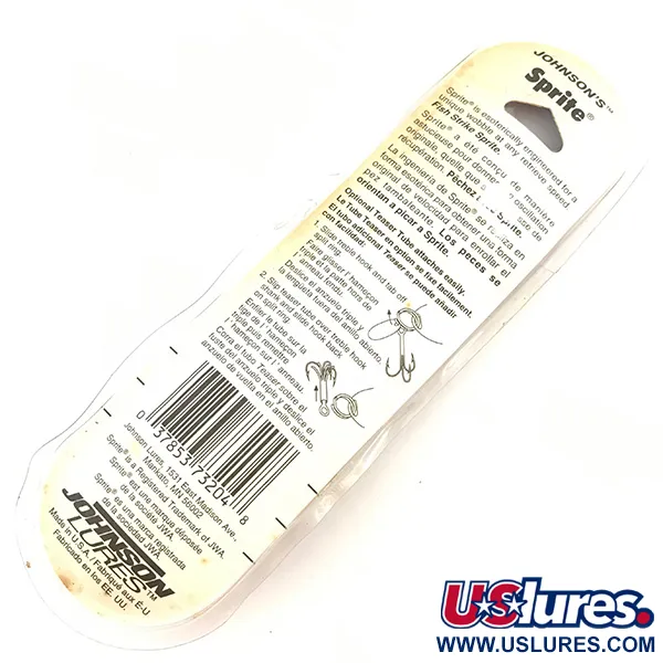  Johnson Sprite, нікель, 14 г, блесна коливалка (колебалка) #5065