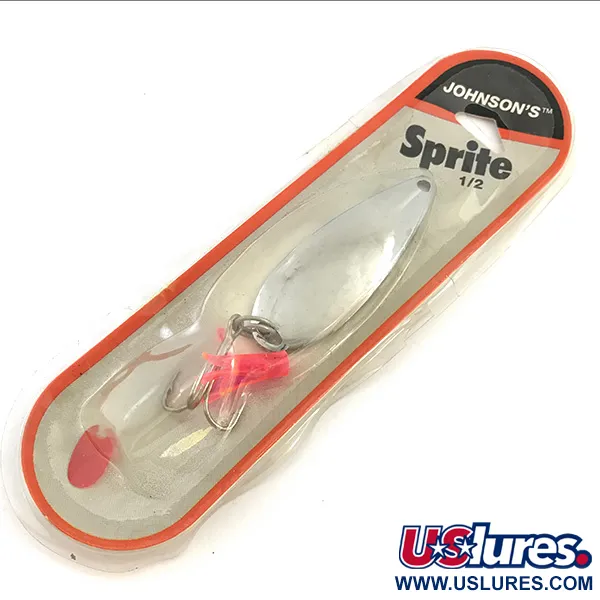  Johnson Sprite, нікель, 14 г, блесна коливалка (колебалка) #5065