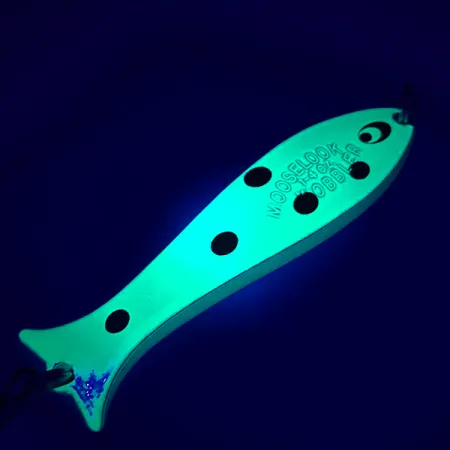 Williams Mooselook wobbler, неоновий жовтий/чорний, 8 г, блесна коливалка (колебалка) #5086