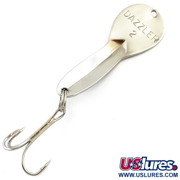 Acme Dazzler #2, нікель, 7 г, блесна коливалка (колебалка) #5088