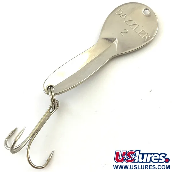 Acme Dazzler #2, нікель/голограма, 7 г, блесна коливалка (колебалка) #5099